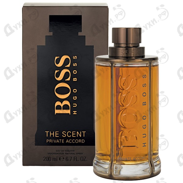 boss the scent private accord